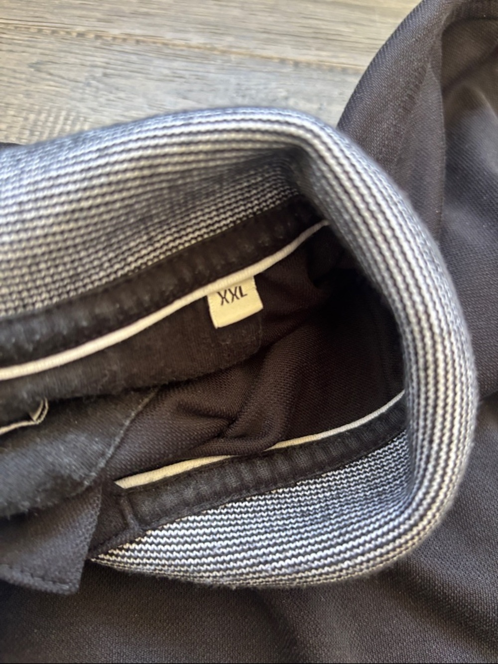 Bugatti | Black Polo with Contrast Gray Trim Non Iron XXL - Picture 10 of 12